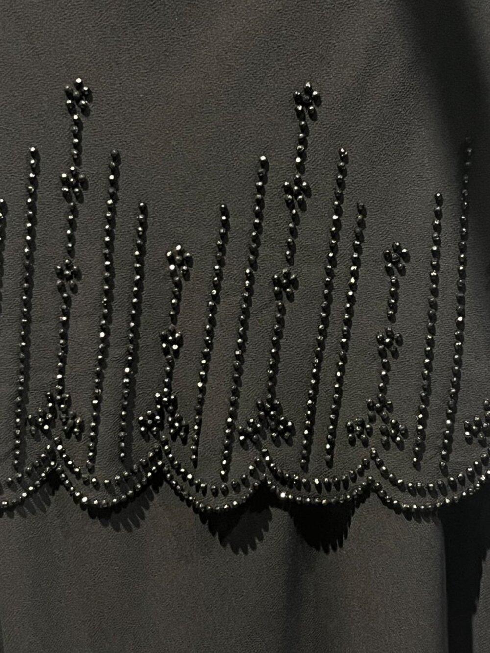 Coldwater Creek Black Tiered Formal Dress - Picture 8 of 9